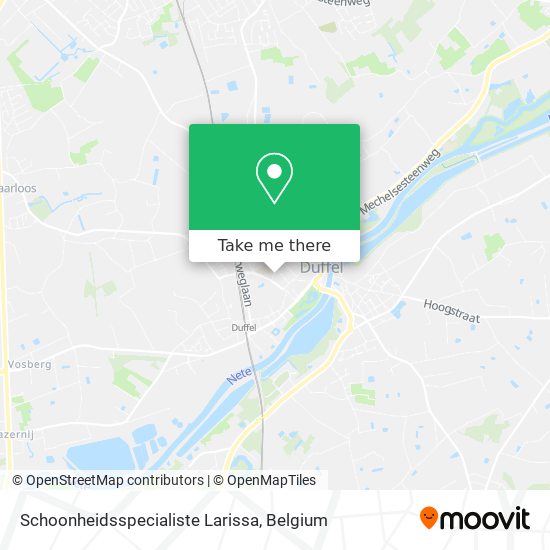 Schoonheidsspecialiste Larissa map