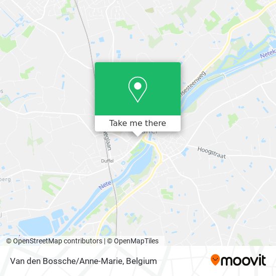 Van den Bossche/Anne-Marie map