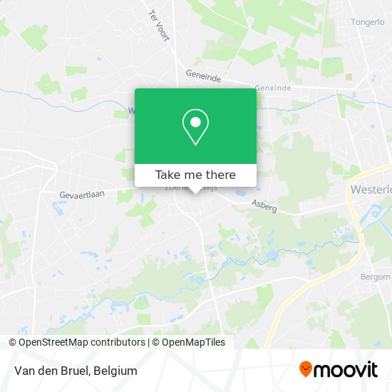 Van den Bruel map