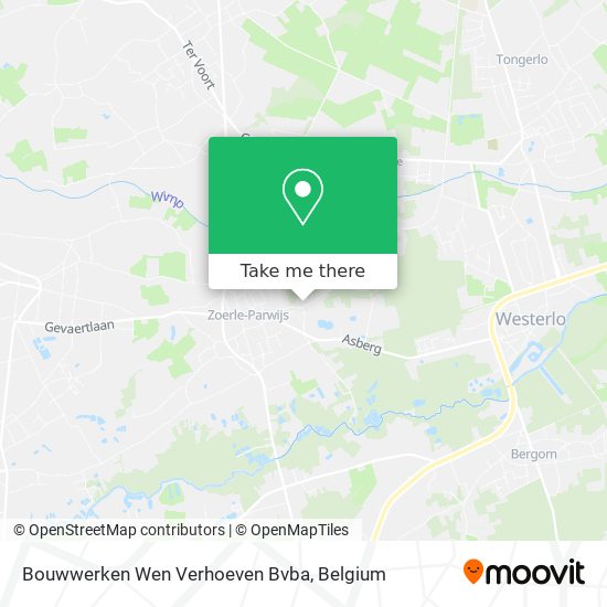 Bouwwerken Wen Verhoeven Bvba plan