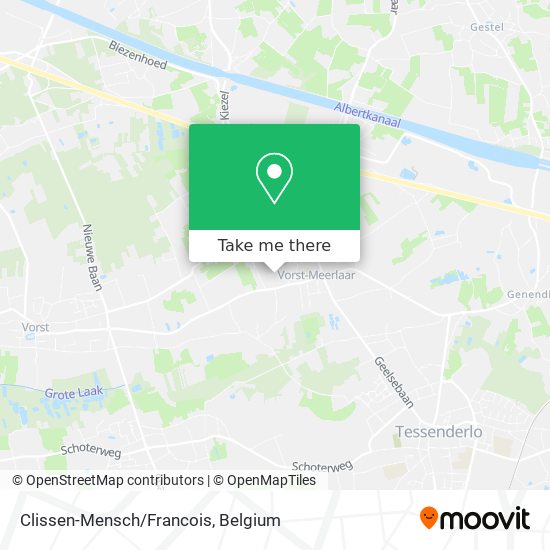 Clissen-Mensch/Francois map