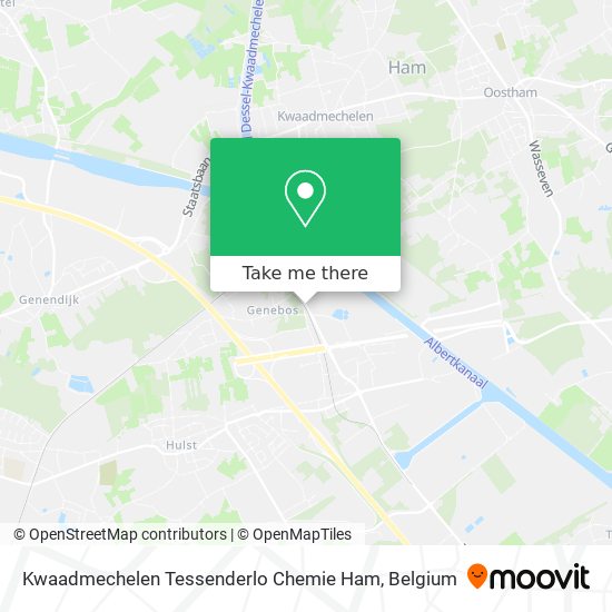 Kwaadmechelen Tessenderlo Chemie Ham plan