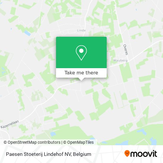 Paesen Stoeterij Lindehof NV plan