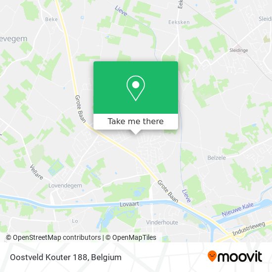 Oostveld Kouter 188 plan