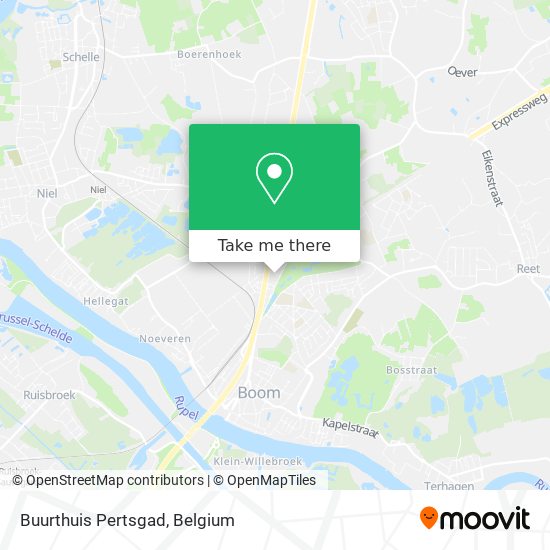 Buurthuis Pertsgad map