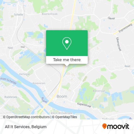 All It Services map