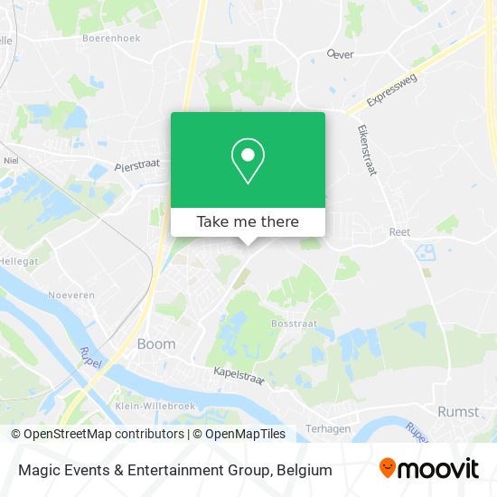 Magic Events & Entertainment Group map