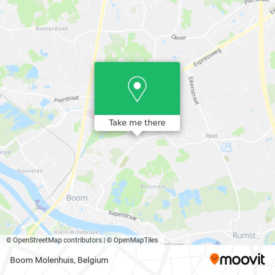 Boom Molenhuis map