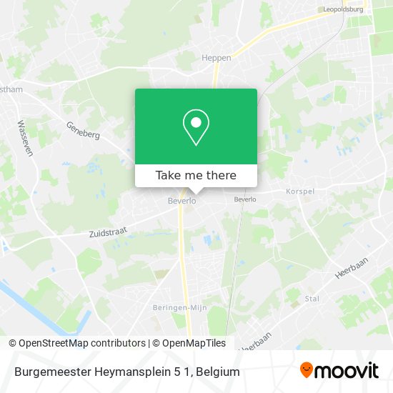 Burgemeester Heymansplein 5 1 map