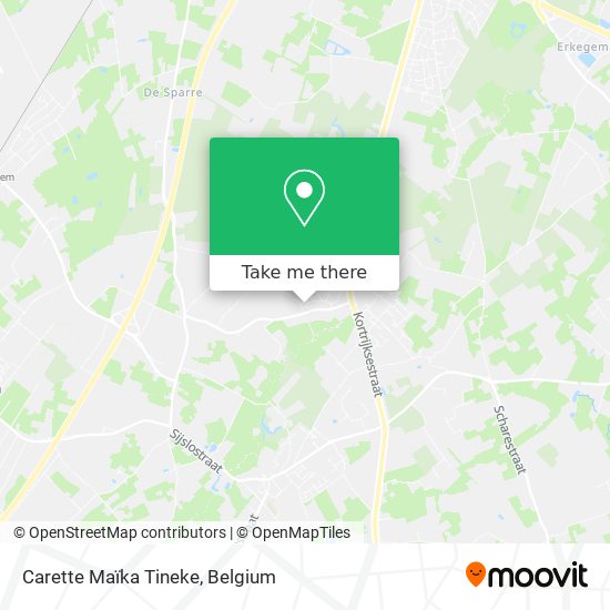Carette Maïka Tineke map