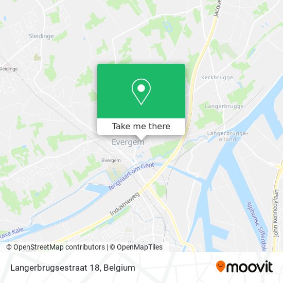 Langerbrugsestraat 18 map