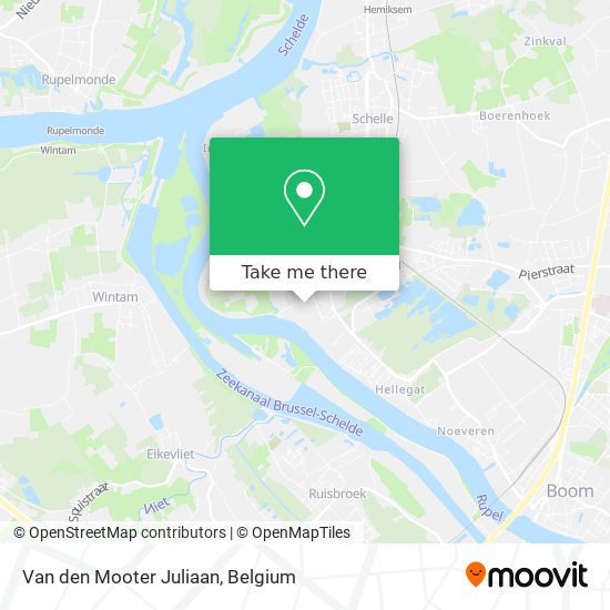 Van den Mooter Juliaan map