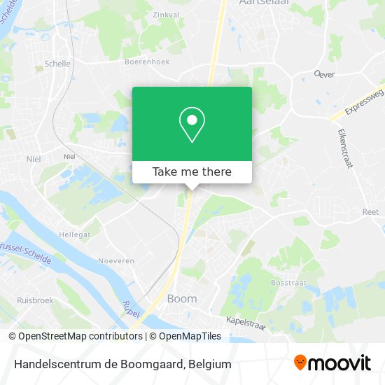 Handelscentrum de Boomgaard plan