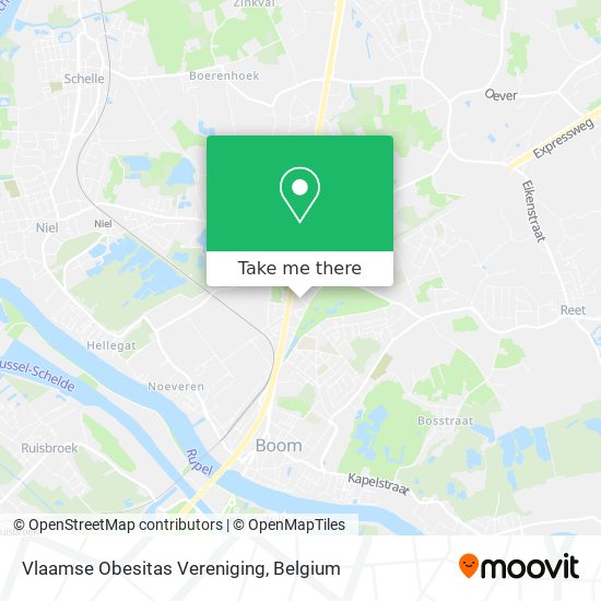Vlaamse Obesitas Vereniging map