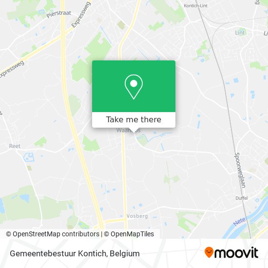 Gemeentebestuur Kontich plan