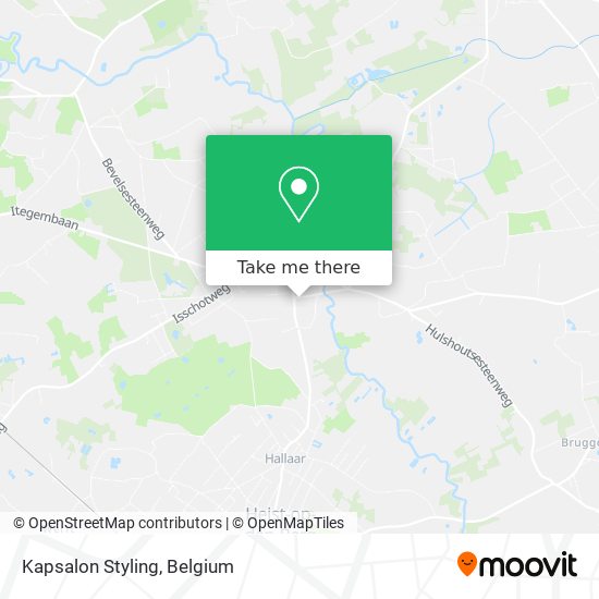 Kapsalon Styling map