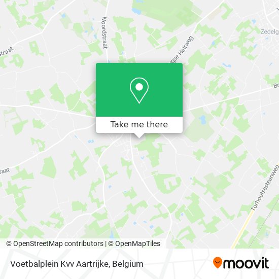 Voetbalplein Kvv Aartrijke map
