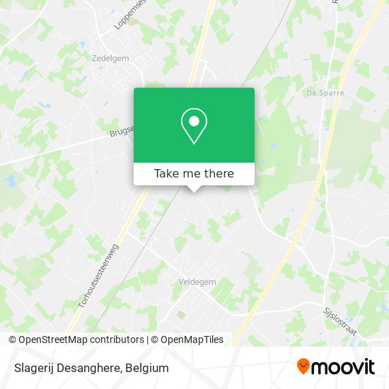Slagerij Desanghere plan