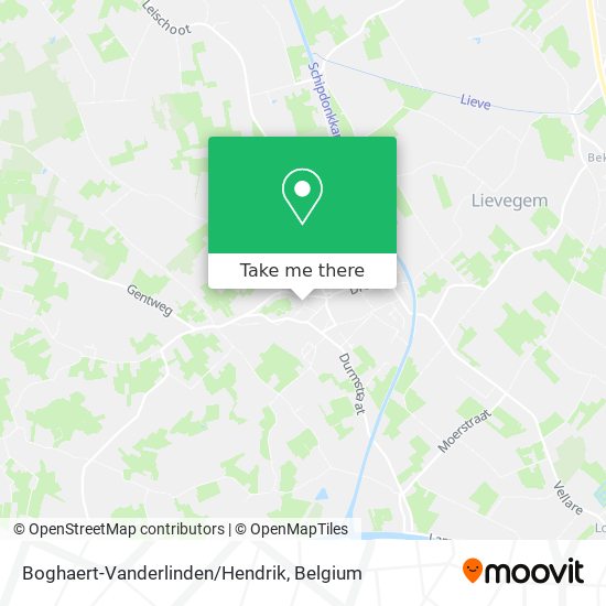 Boghaert-Vanderlinden/Hendrik map