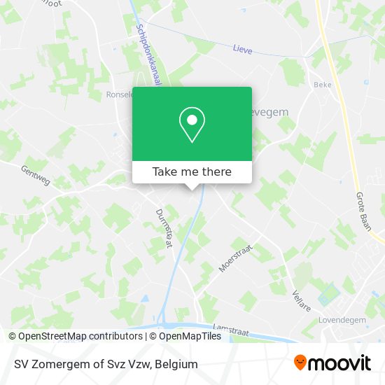 SV Zomergem of Svz Vzw plan