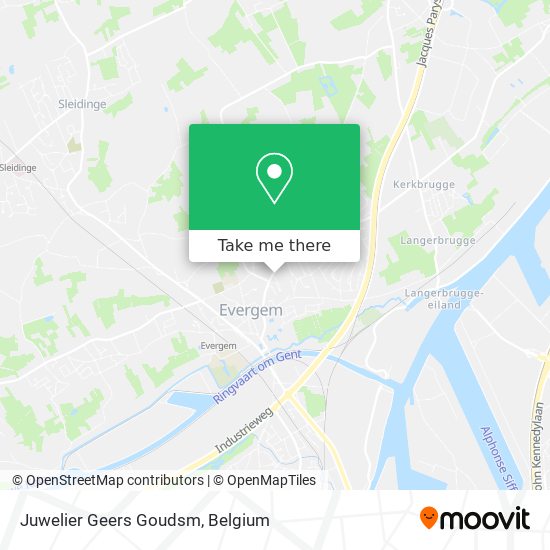 Juwelier Geers Goudsm map