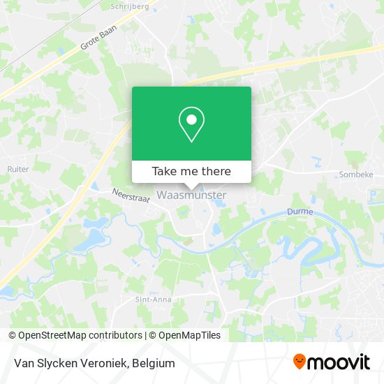 Van Slycken Veroniek map