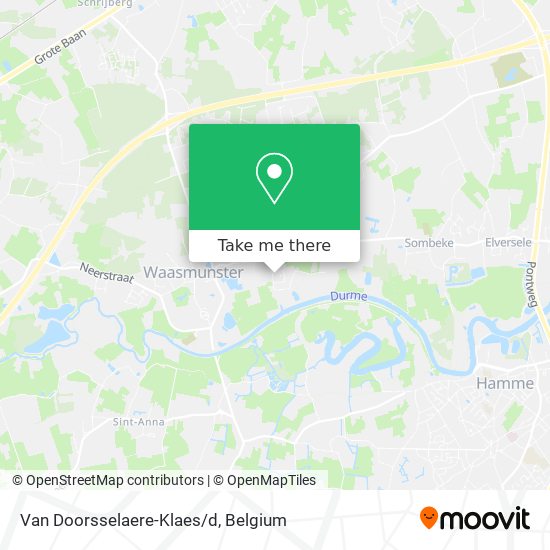 Van Doorsselaere-Klaes/d map