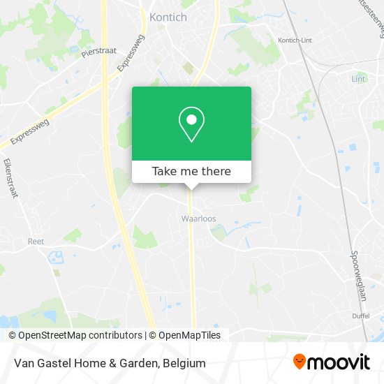 Van Gastel Home & Garden plan