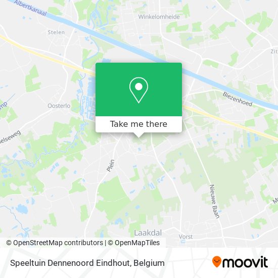 Speeltuin Dennenoord Eindhout map