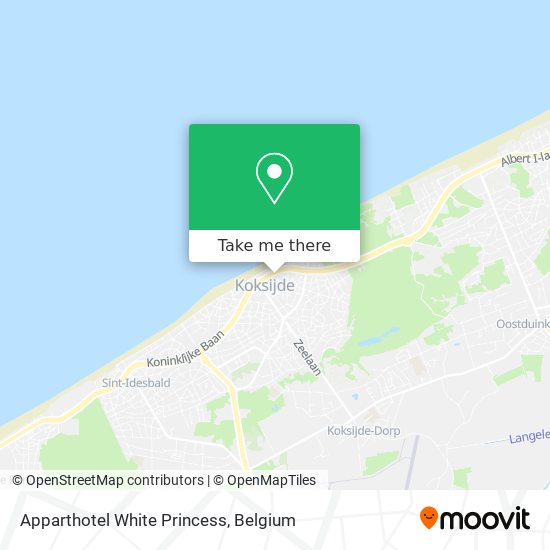 Apparthotel White Princess plan