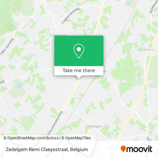 Zedelgem Remi Claeysstraat plan