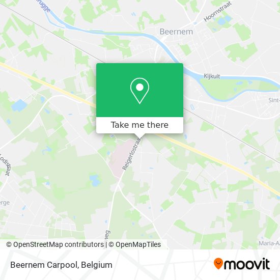 Beernem Carpool map