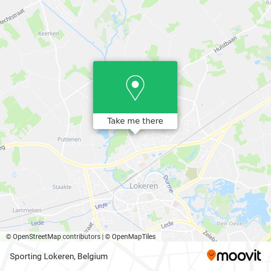 Sporting Lokeren map