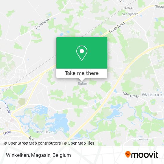 Winkelken, Magasin map