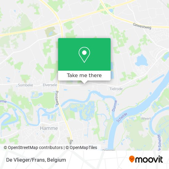 De Vlieger/Frans map