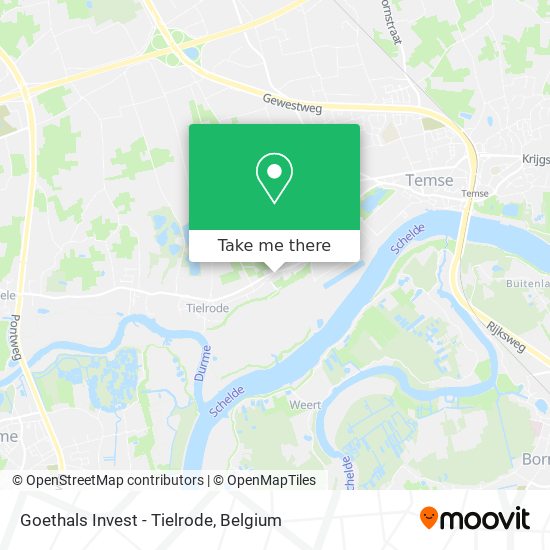 Goethals Invest - Tielrode map