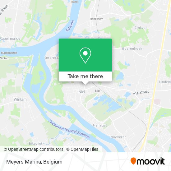 Meyers Marina map