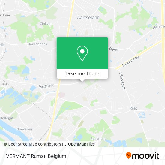 VERMANT Rumst map