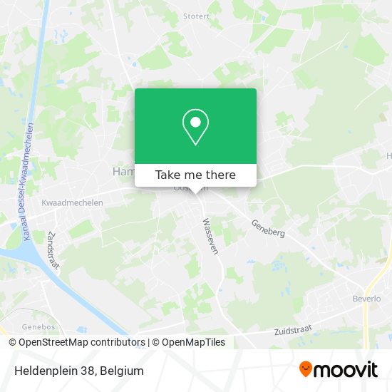 Heldenplein 38 map