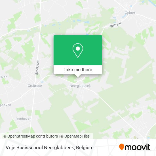 Vrije Basisschool Neerglabbeek map