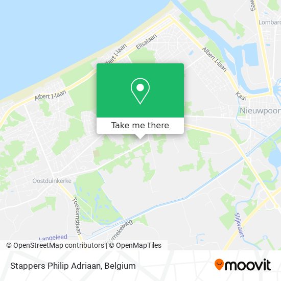 Stappers Philip Adriaan map