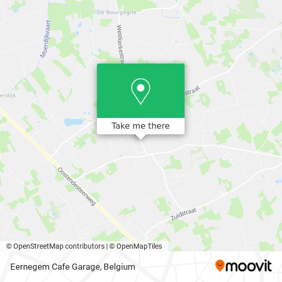 Eernegem Cafe Garage map