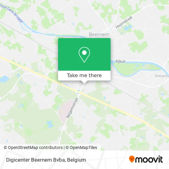 Digicenter Beernem Bvba map