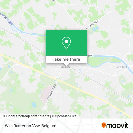 Wzc Rusterloo Vzw map