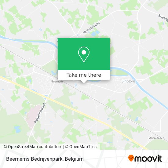 Beernems Bedrijvenpark map