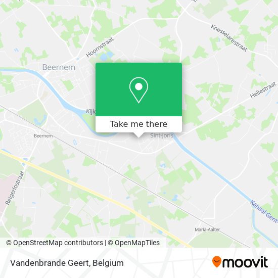 Vandenbrande Geert map