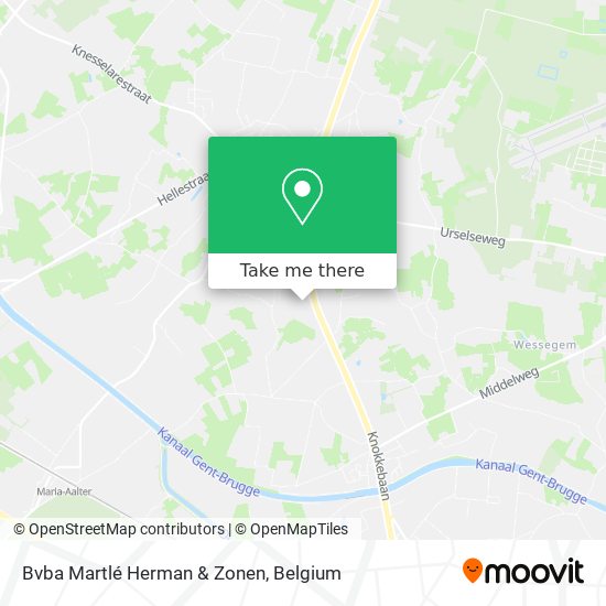 Bvba Martlé Herman & Zonen map