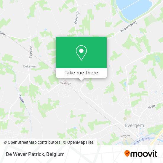 De Wever Patrick map