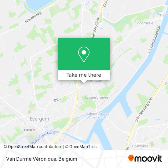 Van Durme Véronique map