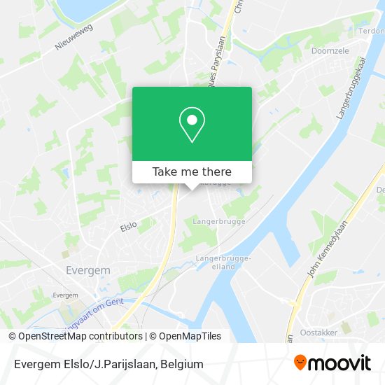 Evergem Elslo/J.Parijslaan map